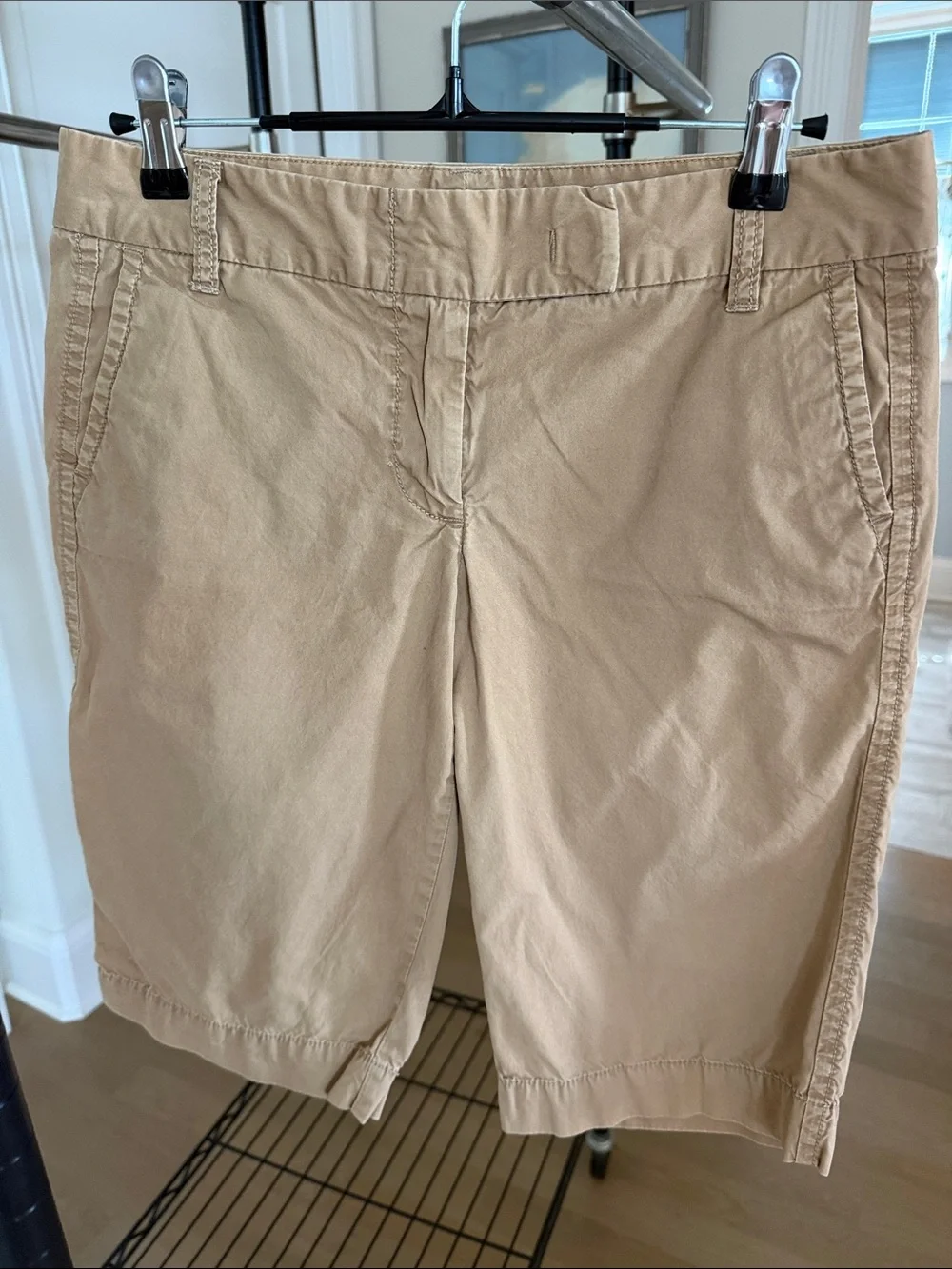 J. Crew Women's Khaki Bermuda Shorts